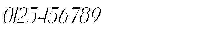 Madgio Italic Font OTHER CHARS