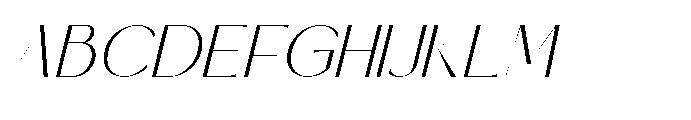 Madgio Italic Font UPPERCASE