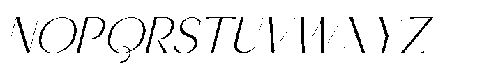 Madgio Italic Font UPPERCASE
