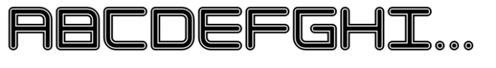Mad.gtx Rounded Boldline Font UPPERCASE