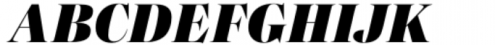Madigan Black Italic Font UPPERCASE