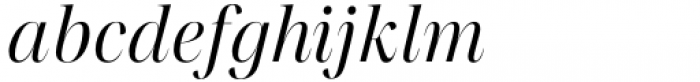 Madigan Italic Font LOWERCASE