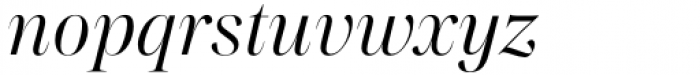 Madigan Italic Font LOWERCASE