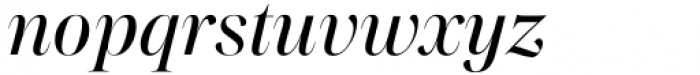 Madigan Medium Italic Font LOWERCASE