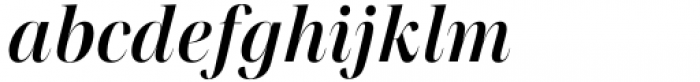 Madigan Semibold Italic Font LOWERCASE