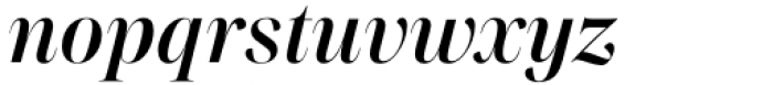 Madigan Semibold Italic Font LOWERCASE