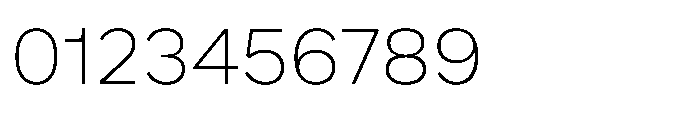 Madion Thin Font OTHER CHARS