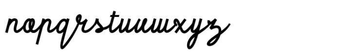 Madison 01  Script Font LOWERCASE