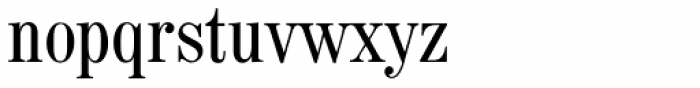 Madison Antiqua Pro Condensed Font LOWERCASE