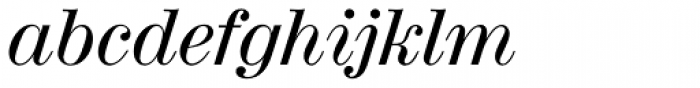 Madison Antiqua Pro Italic Font LOWERCASE