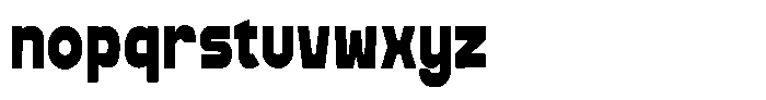 Madlost Font LOWERCASE