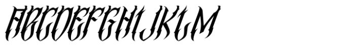 Madnes Blackletter Italic FONT