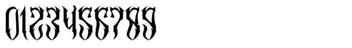 Madnes Blackletter Regular Font OTHER CHARS