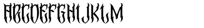 Madnes Blackletter Regular FONT