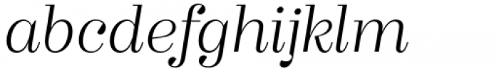 Madone Extra Light Italic Font LOWERCASE