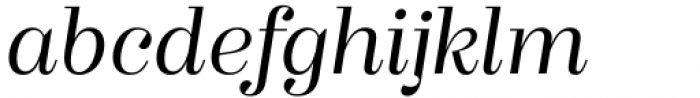 Madone Light Italic Font LOWERCASE
