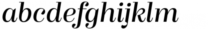 Madone Regular Italic Font LOWERCASE