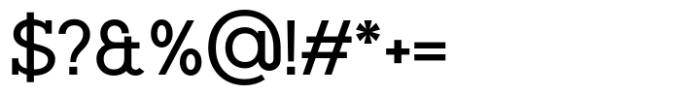 Madriz Medium Semi Expanded Font OTHER CHARS