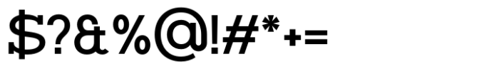 Madriz Semi Bold Expanded Font OTHER CHARS