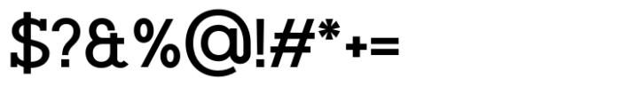Madriz Semi Bold Semi Expanded Font OTHER CHARS