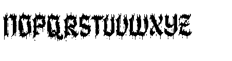 Madrock Font UPPERCASE
