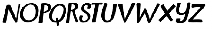 Maduki Italic Font LOWERCASE
