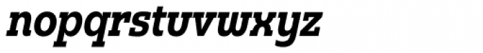 Madurai Slab Cond Bold Italic Font LOWERCASE