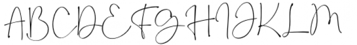 Maferic Signature Font UPPERCASE