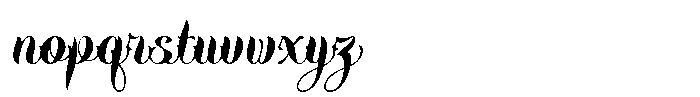 Maffisoy Italic Font LOWERCASE