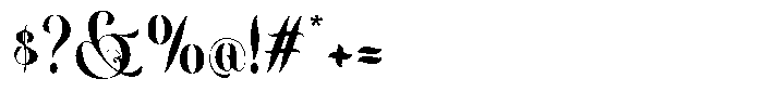 Maffisoy Regular Font OTHER CHARS