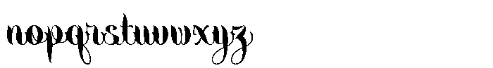 Maffisoy Regular Font LOWERCASE