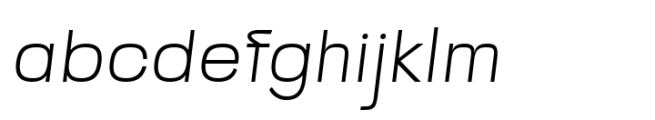 Mafle Type Thin Italic FONT