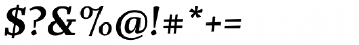 Mafra Medium Italic Font OTHER CHARS