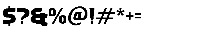 Mafteis Regular Font OTHER CHARS