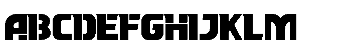 Mafteis Regular Font UPPERCASE