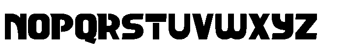 Mafteis Regular Font UPPERCASE