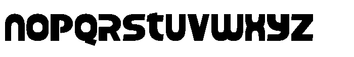 Mafteis Regular Font LOWERCASE