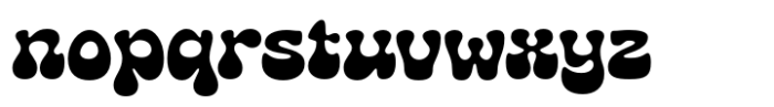 Mag Funky 72 pt Font LOWERCASE