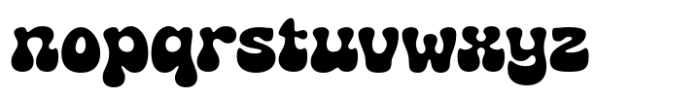 Mag Funky 90 pt Font LOWERCASE