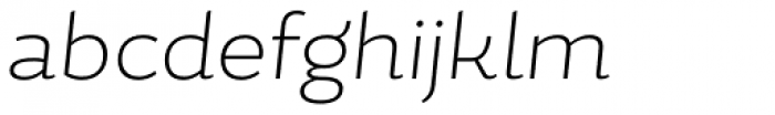 Magallanes ExtraLight Italic Font LOWERCASE