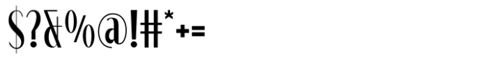 Magani Font OTHER CHARS