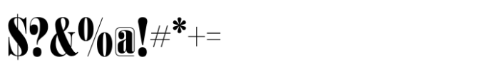 Magari Semi Bold Font OTHER CHARS