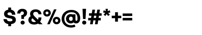 Magazine Grotesque Bold Font OTHER CHARS