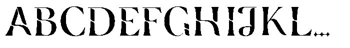 Magdalena Bieler Font UPPERCASE