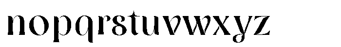 Magdalena Bieler Font LOWERCASE