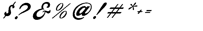 Magdalia Font OTHER CHARS