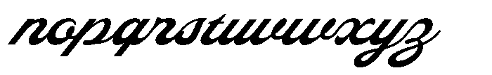 Magdalia Font LOWERCASE