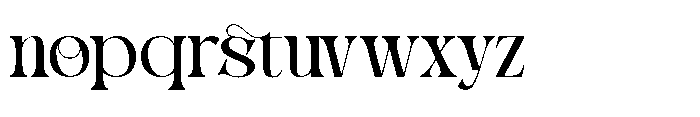 Magdes Regular Font LOWERCASE