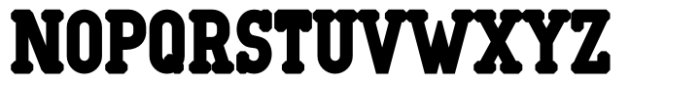 Magedov Military Bold Font LOWERCASE
