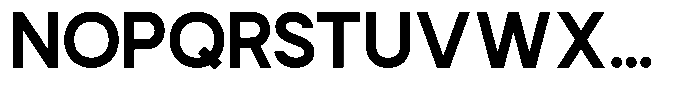 Magekora Font UPPERCASE